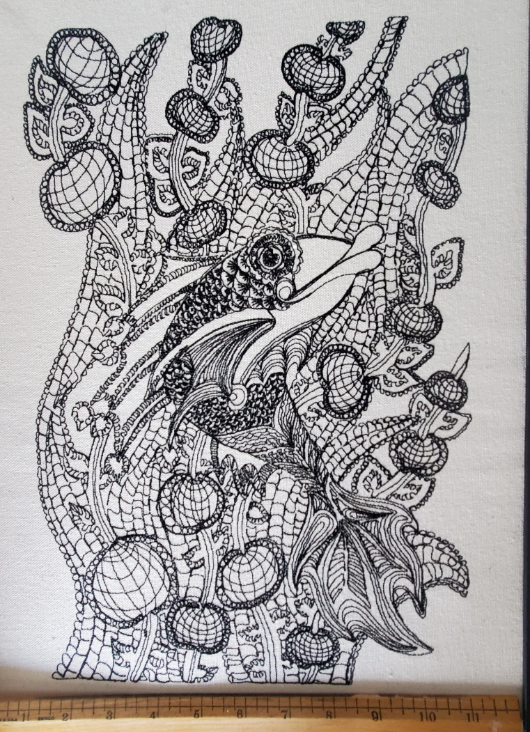 Fish-AcuSketch-oversized-embroidery-Jennifer-Wheatley-Wolf